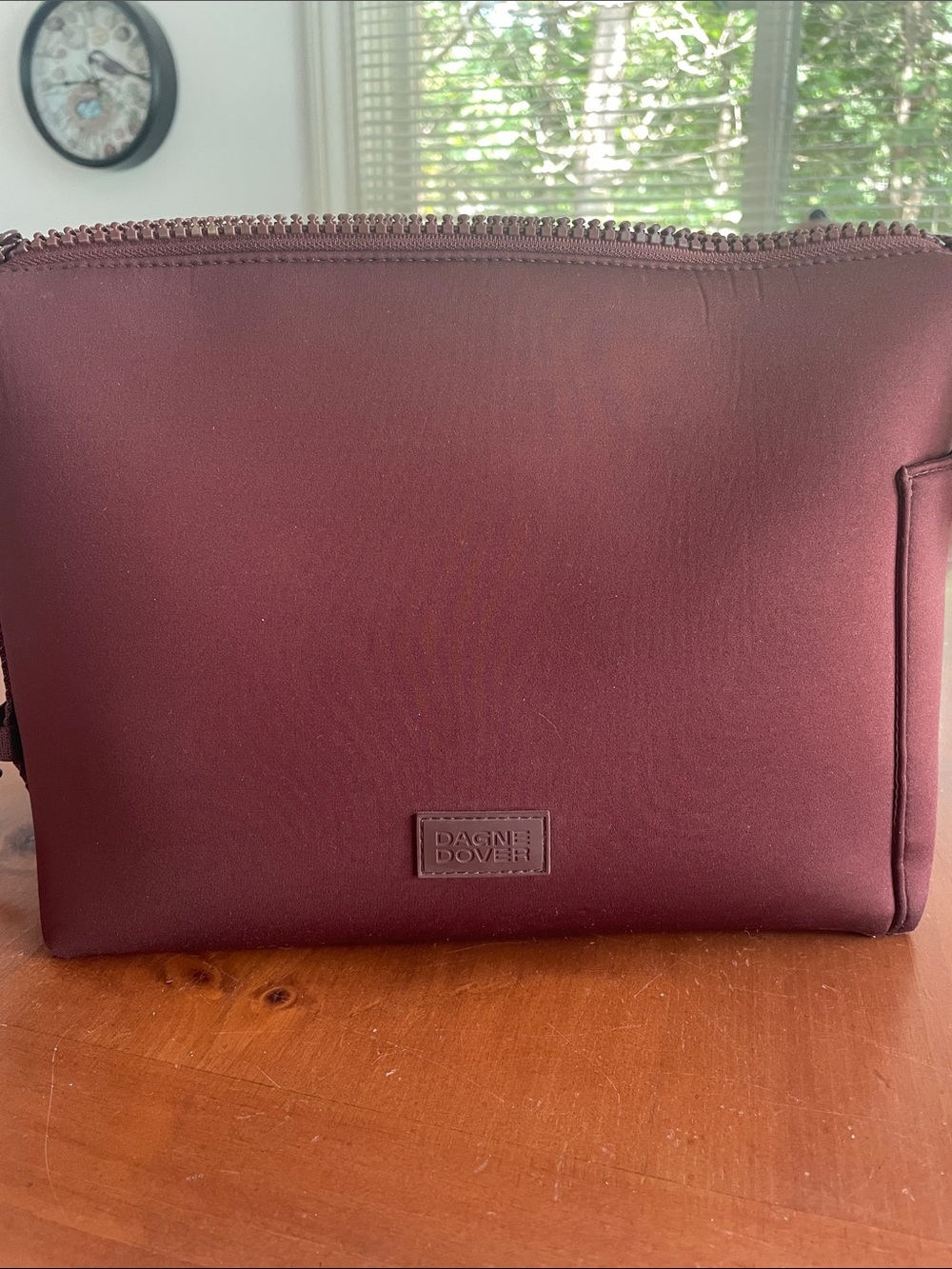 Dagne Dover Burgundy women’s Rue Shoulder Bag
